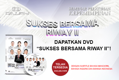 Dapatkan DVD “Sukses Bersama RIWAY II”!