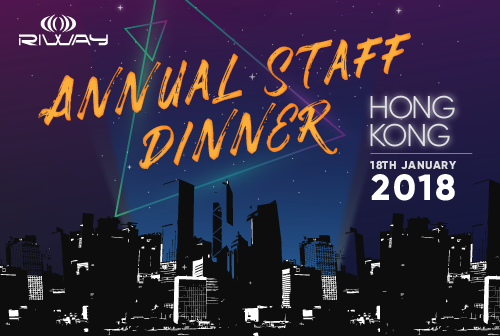 RIWAY Annual Staff Dinner 2018 – Hong Kong