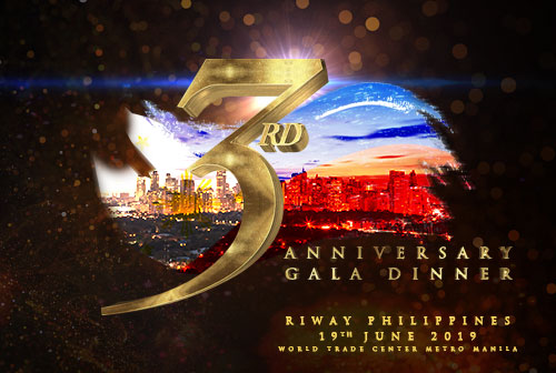 RIWAY Philippines 3rd Anniversary Gala Dinner