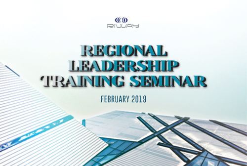 2019’s First Quarter “Regional Leadership Training Seminar” is now available for download!