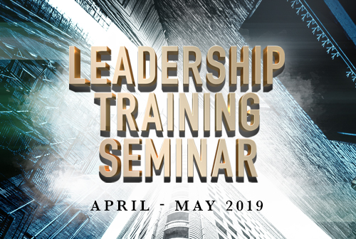 2019’s Second Quarter “Leadership Training Seminar” is now available for download!