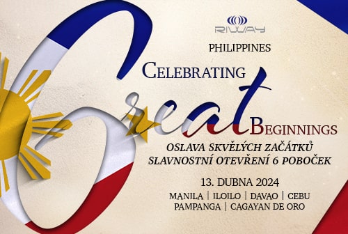 RIWAY Philippines: Oslava skvělých začátků – Slavnostní otevření 6 poboček
